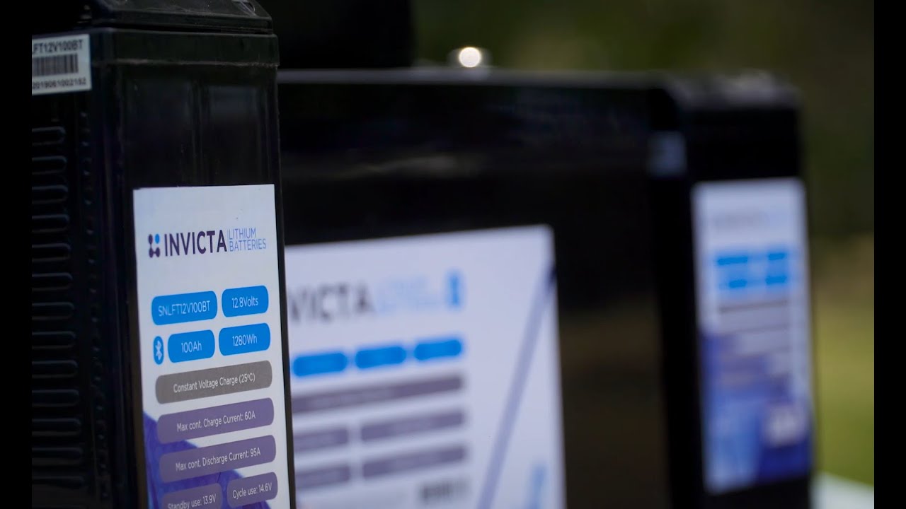 Invicta Lithium - Safe, Smart, Robust, Efficient