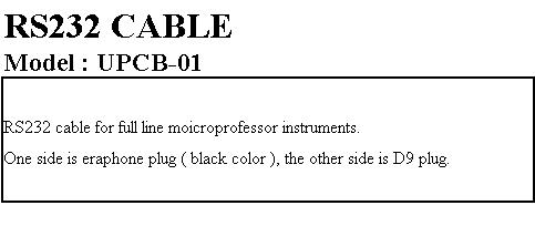 UPCB01
