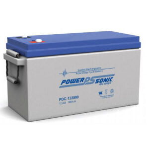 12V 268Ah Powersonic AGM Deep Cycle Sealed Lead Acid (SLA) Battery, PDC-122500