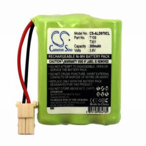 Audioline 970 Cordless Phone Battery 3.6V 300mAh Ni-MH ALD970CL