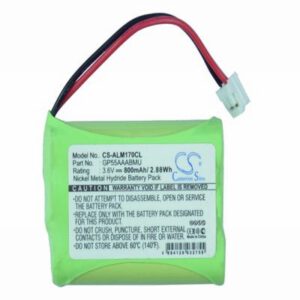 Alcatel Cordless Phone Battery 3.6V 800mAh Ni-MH ALM170CL