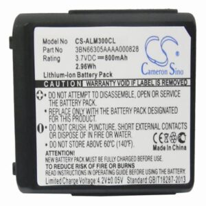 Alcatel Mobile 300 DECT Cordless Phone Battery 3.7V 800mAh Li-ion ALM300CL
