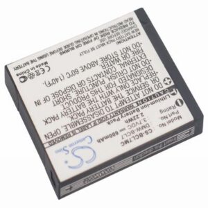 Panasonic Lumix DMC-F5 Digital Camera Video Battery 3.7V 600mAh Li-Ion BCL7MC