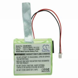 Matracom MC901 Cordless Phone Battery 3.6V 700mAh Ni-MH MC902CL