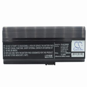 Acer Acer TravelMate 3000 Laptop Notebook Battery 11.1V 6600mAh Li-Ion AC3200DB