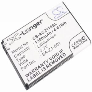 Acer Liquid Z110 Dou Mobile Phone Battery 3.7V 1300mAh Li-Ion ACZ110SL