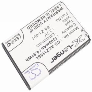 Acer Liquid Z110 Dou Mobile Phone Battery 3.7V 1300mAh Li-Ion ACZ110SL
