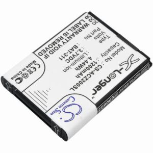 Acer Liquid M220 Mobile Phone Battery 3.7V 1200mAh Li-ion ACZ200SL