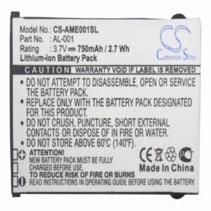 Amoi AL-001 Bluetooth Battery 3.7V 750mAh Li-ion AME001SL