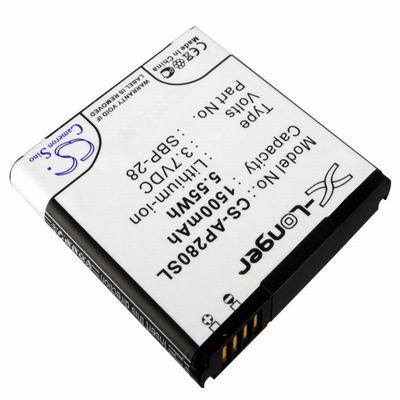 Asus A66 Mobile Phone Battery 3.7V 1500mAh Li-Ion AP280SL