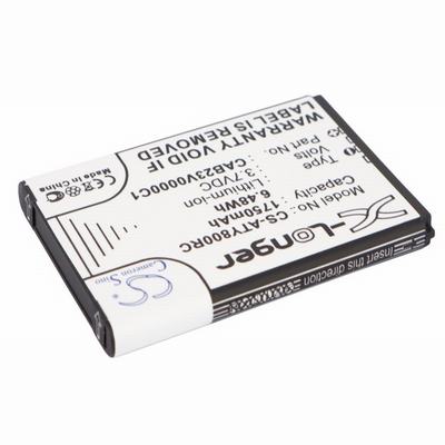 Alcatel One Touch Link Y580 Hotspot Battery 3.7V 1750mAh Li-ion ATY800RC
