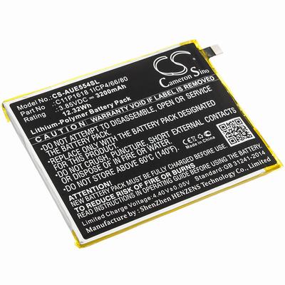 Asus ZE554KL Mobile SmartPhone Battery 3.85V 3200mAh Li-Poly AUE554SL
