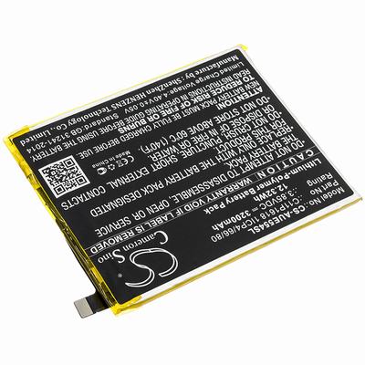 Asus ZE554KL Mobile SmartPhone Battery 3.85V 3200mAh Li-Poly AUE554SL