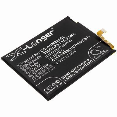 Asus ZB633KL Mobile SmartPhone Battery 3.85V 3900mAh Li-Poly AUM200SL