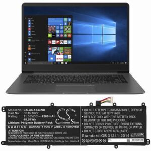 Asus UX530 Notebook Laptop Battery 11.55V 4200mAh Li-Poly AUX343NB