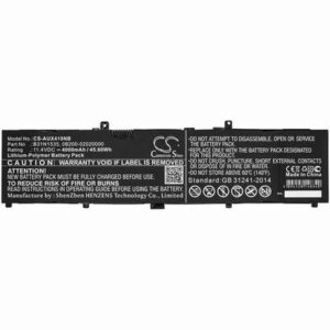Asus UX310 Notebook Laptop Battery 11.4V 4000mAh Li-Poly AUX410NB