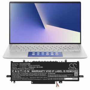 Asus UX334 Notebook Laptop Battery 11.55V 4200mAh Li-Poly AUX434NB
