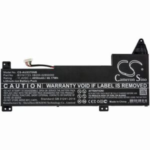 Asus FX570UD Notebook Laptop Battery 11.4V 4050mAh Li-ion AUX570NB