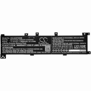 Asus A705QA Notebook Laptop Battery 11.52V 3600mAh Li-Poly AUX705NB