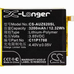 Asus ZE620KL Mobile SmartPhone Battery 3.85V 3200mAh Li-Poly AUZ620SL