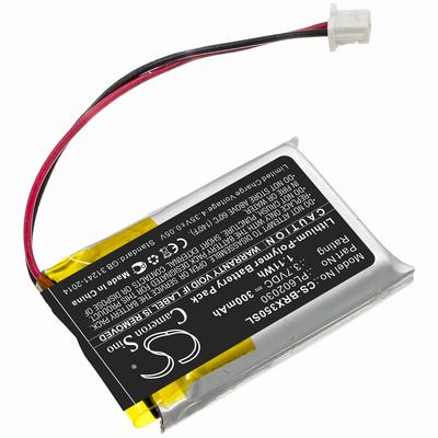 BlueParrott VXI B350-XT Wireless Headset Battery 3.7V 300mAh Li-Poly BRX350SL