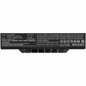 Clevo B519II(47781)(N350TW) Notebook Laptop Battery 11.1V 5200mAh Li-ion CLN350NB