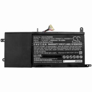 Clevo P650HP3-G Notebook Laptop Battery 14.8V 4000mAh Li-ion CLP650NB