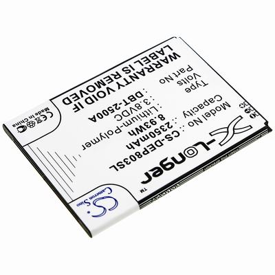 Doro 8035 Mobile SmartPhone Battery 3.8V 2350mAh Li-Poly DEP803SL