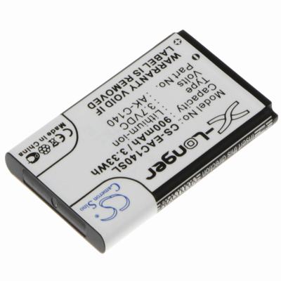 Emporia Telme C140 CD MP3 MP4 Media Player Battery 3.7V 900mAh Li-Ion EAC140SL