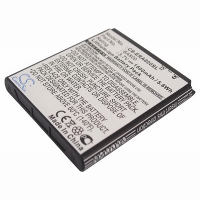 Sony Ericsson Xperia S Mobile Phone Battery 3.7V 1500mAh Li-ion ERA800SL