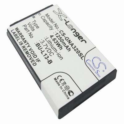 Gionee GIONEE A320 Mobile Phone Battery 3.7V 1250mAh Li-ion GNA320SL