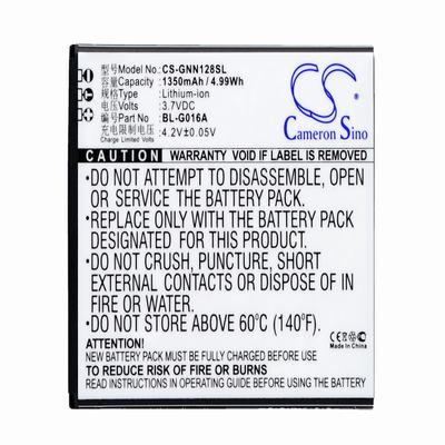 Gionee GIONEE GN128 Mobile Phone Battery 3.7V 1350mAh Li-ion GNN128SL