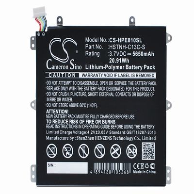 HP 7600US Tablet Battery 3.7V 5650mAh Li-Polymer HPE810SL