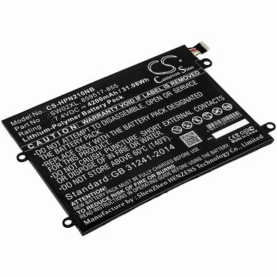 HP 10-P018WM Notebook Laptop Battery 7.4V 4200mAh Li-Poly HPN210NB