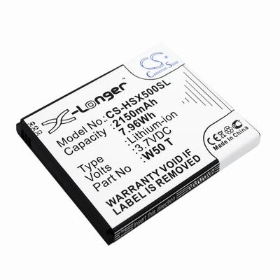 Hasee HASEE X50 Mobile Phone Battery 3.7V 2150mAh Li-ion HSX500SL