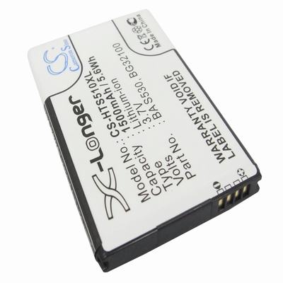 HTC Salsa Pocket PC & PDA Battery 3.7V 1500mAh Li-Ion HTS510XL