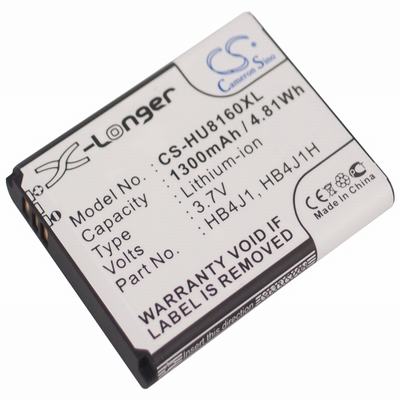 Huawei Ascend Y100 Pocket PC & PDA Battery 3.7V 1300mAh Li-Ion HU8160XL