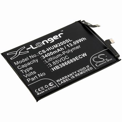 Huawei Honor Magic 2 Mobile SmartPhone Battery 3.85V 3400mAh Li-Poly HUM200SL