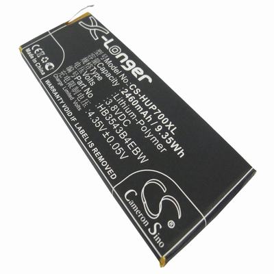 HUAWEI Ascend P7 Mobile Phone Battery 3.8V 2460mAh Li-Polymer HUP700XL