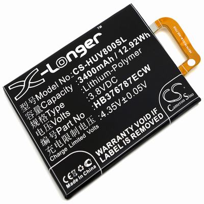 Huawei Honor V8 Mobile SmartPhone Battery 3.8V 3400mAh Li-Poly HUV800SL