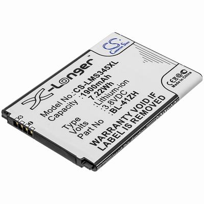 LG C40 Power Mobile Phone Battery 3.8V 1900mAh Li-ion LMS345XL