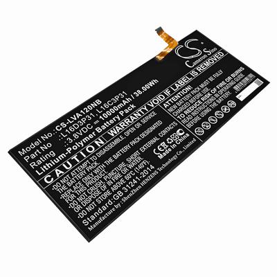 Lenovo YB-Q501F ZA1Y0061US Notebook Laptop Battery 3.8V 10000mAh Li-Poly LVA120NB