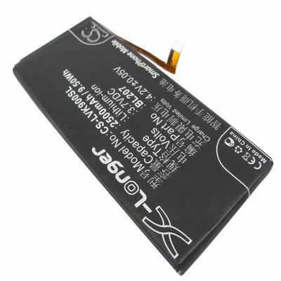 Lenovo K100 Mobile Phone Battery 3.7V 2500mAh Li-Polymer LVK900SL