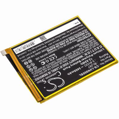 Lenovo K9 Note Mobile SmartPhone Battery 3.8V 3400mAh Li-Poly LVN900SL
