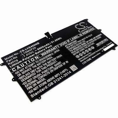 Lenovo Yoga 4S Notebook Laptop Battery 7.4V 6900mAh Li-Poly LVS400NB