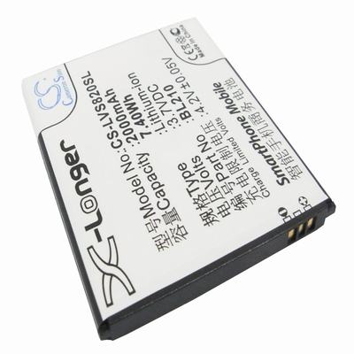 Lenovo A656 Mobile Phone Battery 3.7V 2000mAh Li-ion LVS820SL