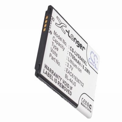 LG Cayman Mobile Phone Battery 3.7V 1700mAh Li-ion LVS840XL