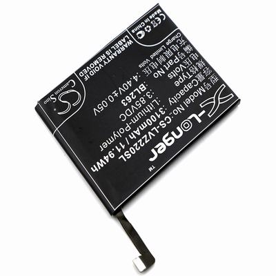 Lenovo K80M Mobile SmartPhone Battery 3.85V 3100mAh Li-Poly LVZ220SL