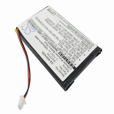 Navgear StreetMate GP-43 GPS Battery 3.7V 1200mAh Li-Polymer NGP43SL