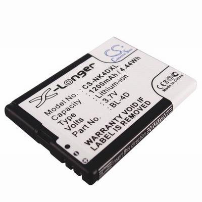 Nokia E5 Mobile Phone Battery 3.7V 1200mAh Li-ion NK4DXL